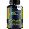 PARAFARMACIA, ORGANIC VITAMINS & FOOD Parafarmacia OVF, Vitamina K2 mk7 200 mcg All Trans, 300 capsule (10 mesi di fornitura), Vitamina K2 pura, Ottima per ossa e Vasi sanguigni