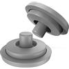 Ancable Set di 2 guarnizioni per pentola a pressione, compatibili con coperchio WMF Perfect & Perfect Plus, come 6093109502