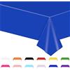 POPOYU Tovaglia Profondo Blu Decorazioni per Feste di Compleanno, 137x274cm, Gigante Carta da Colorare, Ideale per Pensione e Mare