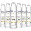 Dove, Deodorante Spray Invisible Dry, con Crema Idratante e Oli Naturali, Antitraspirante, Senza Alcool, Zero Macchie, Pelle Asciutta Fino a 48 Ore, Deodorante Uomo e Donna, 6 Pezzi da 150 ml