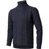 Herothorn Pullover Dolcevita Uomo Maglioncino Maglione a Collo Alto Manica Lunga Maglia Maglione Sweater Invernali Costinea Treccia Maniche Lunghe