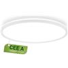 BRILONER - Lampada soffitto LED, CEE A sorgente luminosa, 14,2 W 3000 lm, design ultrasottile, luce indiretta, pannello luminoso moderno, illuminazione soggiorno, cucina, camera, 42x3 cm, bianco