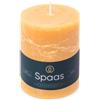 Spaas - Candela pilastro in stile rustico, 80/110 mm, 65 ore, sabbia