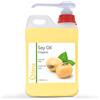 Oïléna Olio di Soia BIO - Olio Idratante Corpo, Massaggio Professionale, Anti-Cellulite, Rassodante Anti-Invecchiamento Viso con Vitamina E, Struccante, Abbronzante - 5000 ml