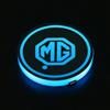 KATIAK 2 Pezzi portabicchieri auto per MG ZS MG4 MG5 ZS EV MG3 MG6 MG7 7 colori Acrilico tappetino USB ricaricabile LED bevande sottobicchieri accessori