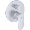 Ideal Standard - Cerafine O, Miscelatore completo ad incasso per vasca o doccia, Due vie, Matt Silver