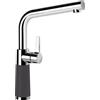 SCHOCK Rubinetto da cucina SC-540 Dusk - grigio ad alta pressione CRISTADUR con beccuccio fisso e connettori standard