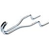 Merriway Bulk Hardware BH01891 Gancio Piccolo Doppio, Set di 20 Pezzi