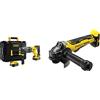 Stanley - FatMax STANLEY FATMAX SFMCH900M22-QW Tassellatore, 18 V, Neutro & SFMCG700B-XJ Smerigliatrice Angolare Brushless V20 18V Unità senza Batteria e Caricabatterie, in Scatola di Cartone