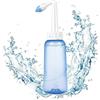 MC EVOLUTION Irrigatore Nasale da 300ml Manuale per Lavaggi Nasali Adulti e Bambini - Dispositivo Irrigazione Nasale con due Beccucci