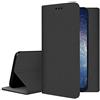 generale compatibile con ALCATEL 1X (2019)/ 5008 5008T 5008Y 5008U 5008D 5008R 5.5 Custodia COVER STAND flip magnete LIBRO gel tpu PORTAFOGLIO protezione porta card vano card (nero)