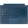 LiLiTok Tastiera Surface Pro 7 [QWERTY] per Microsoft Surface Pro 7 Plus/Pro 7/Pro 6/Pro 5/Pro 4/Pro 3, tastiera Bluetooth retrolit, cover di tipo ricaricabile con touchpad (blu)