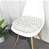 AIYINIY Cuscino rotondo per pavimento per sedia, spesso imbottitura in cotone, stile nordico, moderno, traspirante, confortevole, per esterni e giardino (grigio 2, 40 x 40 cm)