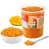 The Inspire Food Company POPPING BOBA - Sferette alla frutta per Bubble Tea - Mango - 1 kg - nessun colorante artificiale, basso contenuto di zucchero, succo di frutta vero, 100% vegan e senza glutine