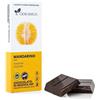 Ciokarrua | Cioccolato di Modica Mandarino | Cioccolato Grezzo Lavorato Modica IGP | Tavoletta Cioccolato Senza Lattosio | 1 Tavoletta al Mandarino - 100 Gr
