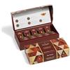 Tea Forte, Gift Box Tea Chest Gift Set 10 diverse varietà Handmade Pyramid Tea Strainer Bag - Warming Joy Chest