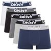 DKNY Uomo, Boxers, Nero, Confezione da 5, Piccolo
