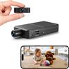 Digimore Mini Telecamera Spia Nascosta | Micro Telecamera WiFi Interno | 10 Hr Registrazione Continua, Cloud Storage Gratis, Rilevamento Movimento & Visione Notturna