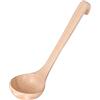 Tomotato Cucchiai da Zuppa in Legno, Cucchiaio da Minestra Grande con Manico a Gancio Cucchiaio da Portata per Zuppa Mestolo da Cucina con Manico Lungo per Mescolare, Porzionare, Servire Zuppe, Pentola Calda
