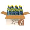 Riso Scotti Olio di Riso - Bottiglia per Condimenti e Fritture Delicate - Sapore Dolce per Cibi Freddi e Insalate - Fonte di Vitamina E, 0,75L x 8 pz