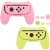 FASTSNAIL Manopole compatibili con Nintendo Switch e controller modello OLED, kit di maniglie resistenti all'usura per Nintendo Switch e modello OLED per controller, confezione da 2 con 6 impugnature