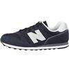 New Balance Uomo 373 Core Scarpe da Ginnastica Basse, Blu Navy White Cc2, 36 EU,