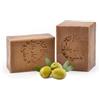 Bio Jalal sapone di Aleppo originale con 25% olio di alloro e 75% olio d'oliva 2 saponette Aleppo 400g sapone mani viso corpo capelli prodotto a mano in Turchia ricetta tradizionale