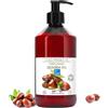 bleu & marine Bretania Olio di Jojoba BIO, Puro e Naturale: Siero Viso, Idratante per Capelli e Barba, Struccante, Detergente Viso, Siero Ciglia, Olio per Cuticole Unghie, Cura per la Pelle Atopica - 250 ml