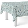 Martina Home Tovaglia in tela cerata Alcoa, rotonda, 140 cm, colore: blu