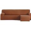 ECOMMERC3 | Copridivano Chaiselongue Braccio corto destro Bielastico traspirante - Copridivano Chaiselongue Colore Caldaia Regolazione Gomme e Schiume di sostegno, Protezione dall'usura