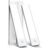 AiQInu Luce Armadio 66 LED con Sensore Movimento, USB Ricaricabile Led Sottopensile,20cm Dimmerabile Lampada Armadio con Striscia Magnetica Adesiva per Cucina, Scale, Corridoi