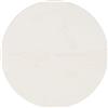 vidaXL Piano Tavolo Bianco Ø30x2,5 cm in Legno Massello di Pino