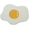 Dtdepth Tappeto da bagno antiscivolo per bagno, 45,7 x 63,5 cm, extra morbido e assorbente in microfibra, tappetino da bagno a pelo lungo, per bagno in peluche, a forma di uovo fritto)