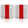 SPARKMOTO Luci posteriori a LED sommergibili per rimorchio, illuminazione 12 V, luce a led per trattori agricoli, omologazione ECE EMC
