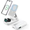 BezosMax i Stazione Ricarica Caricatore Wireless Magnetica 10000mAh powerbank Caricatore Portatile magnetico display digitale Wireless charger rapida da 20W per iPhone 16/15/14/13/12 & Cuffie & iWatch