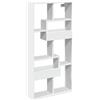 vidaXL Armadietto a Muro Bianco 50x15x100 cm in Truciolato, Mobile pensile, armadietto a Muro, mobiletto a Parete, Mobile a Muro, Mobile a Parete