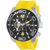 Invicta Pro Diver Orologio da Uomo in acciaio inossidabile con movimento Quarzo - 50mm, Nero/Giallo