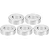 PATIKIL Distanziali Acciaio Inossidabile M8, 5Pz Rondelle Metallici Guarnizione Acciaio Inossidabile 8,2mm ID x 16mm OD x 5mm L Rotondo Distanziatori Kit Viti da 5/16 o M8