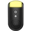 WallMall PESTOFF Repellente Anti Insetti Zanzare Formiche Scarafaggi Topi a Ultrasuoni e Onde Elettromagnetiche con Luce Gialla Sicuro per Umani (1, Nero)