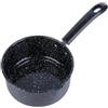 ICEBLUEOR Pentola per latte piccola da 16 cm, casseruola antiaderente, padella profonda con beccuccio e manico freddo, pentola a induzione per fornelli elettrici a gas a induzione, MILKPAN0001