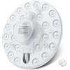 Bonlux 12W Modulo LED Circolare Rotondo Retrofit Kit Luce Bianco Naturale 4000K Lampada da Parete Plafoniera Circolare Sostituzione con Staffa Magnetica per Soggiorno, Bagno,Corridoio 220V