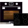 Kaiser Set fornello a gas EH 6338 S +KCT 6703 F, forno da incasso, SoftCLOSE, 11 funzioni + 60 cm, fornello Hi-Light, piano cottura senza cornice