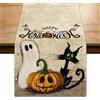 UZNIYTR Runner da tavola per Halloween, Decorazione per Halloween, Gatto, spettro e zucca, Forniture per Feste di Halloween per Halloween Feste Decorazioni Interni Esterni, 33 x 183 cm
