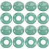 SUNNYCLUE 1 scatola 16 pezzi Perline con Foro Grande Avventurina Verde 6 mm Pietra Naturale Perline Europee Pietra Preziosa Rotonda Sfusa RonDellse Perline Distanziatrici Sciolte per Braccialetti Crea