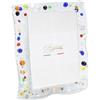 Sospiri Venezia Portafoto Vetro Murano Cornice con Supporto da Scrivania o Tavolo Foto 7x10 cm Decorato a Mano Soprammobile Casa Idea Regalo per Cerimonia Bomboniera