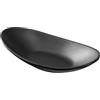 MumdoYAL Nero svuotatasche，21x11cm，Vassoio ovale per ciotole，svuota tasche da ingresso，centrotavola moderno design，porta caramelle da tavolo
