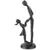 Sziqiqi Figurine Regali per il Padre - Papà Figlia Statue di Ferro Padre Figlia Amore Scultura Decorazione per Festa del Papà Matrimonio Natale Regali Commemorativi per Papà Nuovo Patrigno Marito
