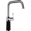 SCHOCK Rubinetto da cucina SC-530 Night - Rubinetto ad alta pressione CRISTADUR Green Line con beccuccio fisso