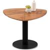 M2 Kollektion TEO 2 Tavolino da Salotto, Legno, Acacia, B/H/T=60x45x60cm