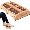 ONUEMP Massaggiatore per piedi in legno di faggio, massaggiatore fasciale, anticellulite, rilassamento muscolare per gambe, vita, glutei, addome, collo, spalle e braccia